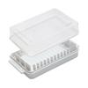 Butter Cutter Box with Lid Plastic Butter Dish Longer Freshness Butter Sealing Storage Container
