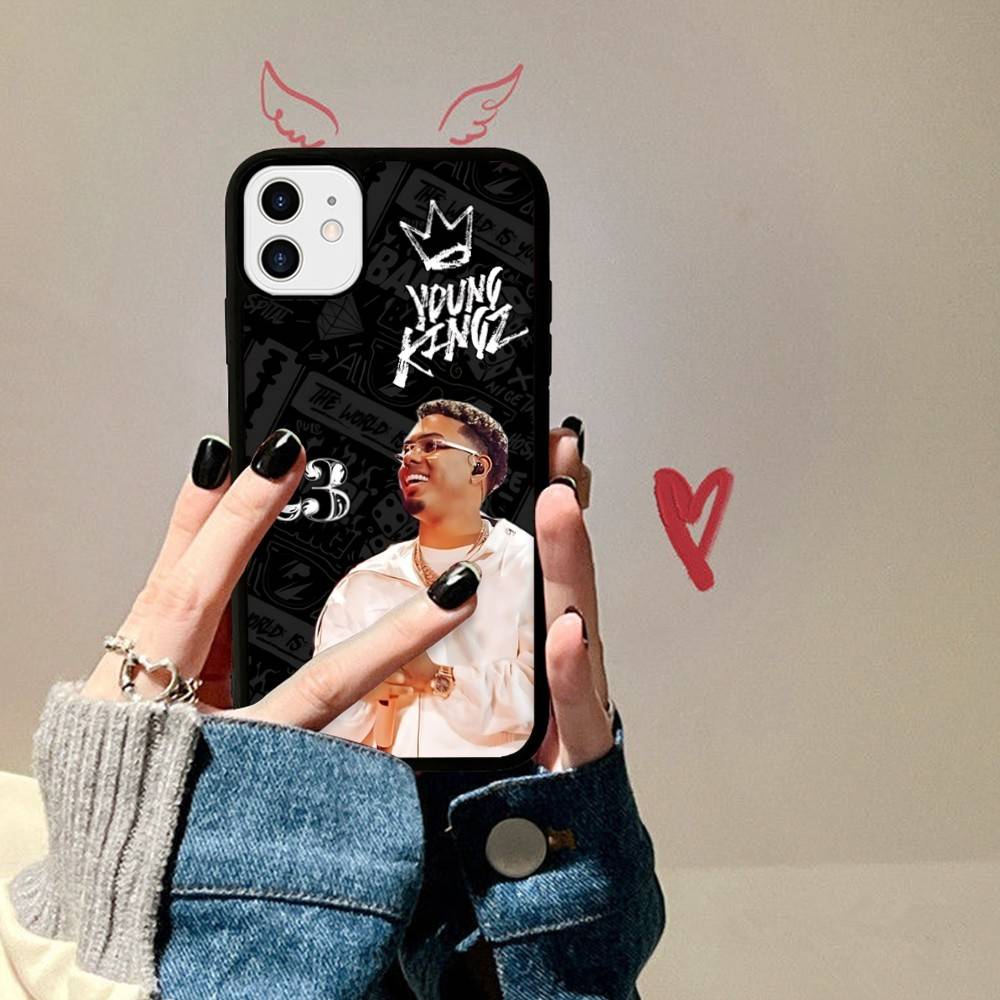 M-Myke Towers LALA Phone Case For IPhone17 16 15 14 13 12 11 Pro Max Mini Plus Celulares Hard Fundas