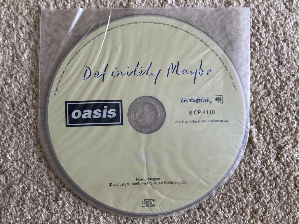 [USED] Domestic 3-disc Oasis 20th Anniversary Deluxe Edition Limited Edition