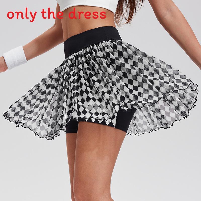 High Waist Athletic Skirt For Women With Breathable Nylon Fabric For Running And Fitness