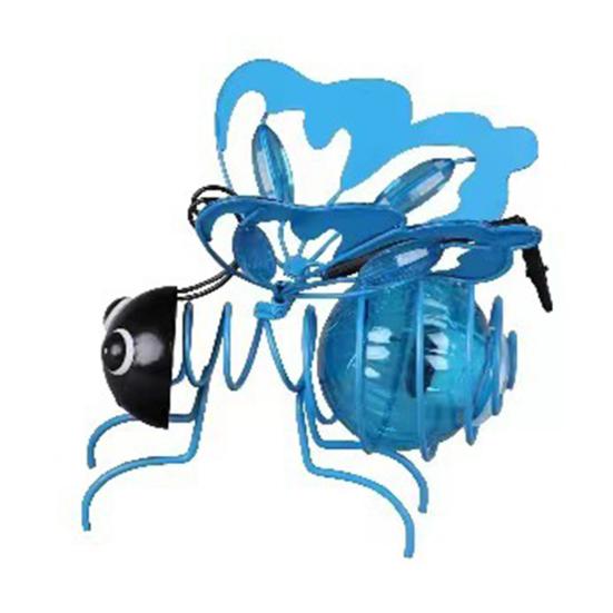 

Солнечный светильник от насекомых для сада IP65 Водонепроницаемый светильник-имитатор пчел, работающий на солнечной энергии, подвесной светильник от насекомых с пружиной для декора дворов и патио 1pc