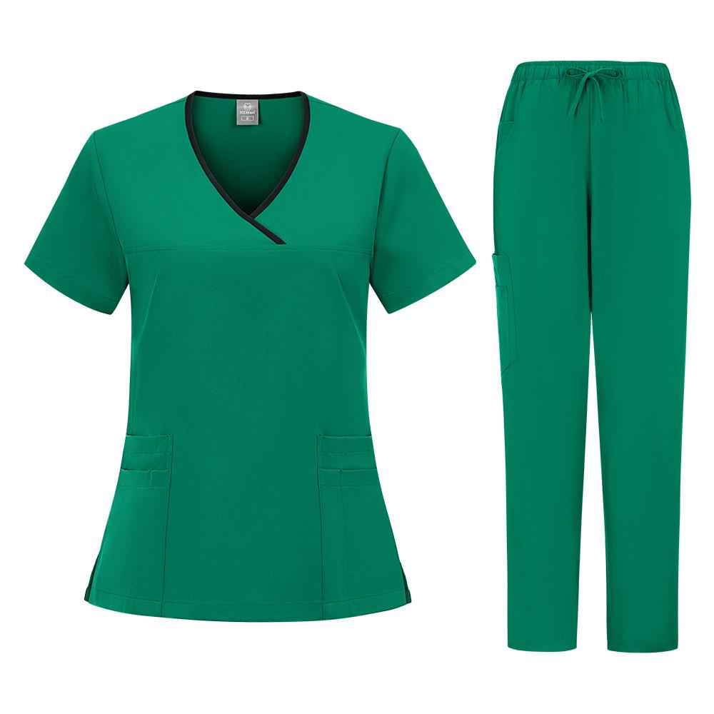 Children's Stomatology Hospital Nurse Uniform Quick-Dry Short-Sleeve Scrub Set