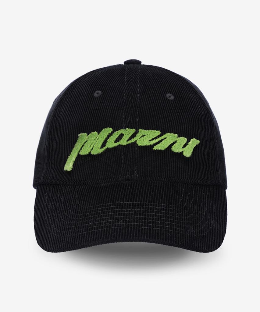 MARNI Corduroy Baseball Cap - Black / Clzc0108S0Utc27700N99