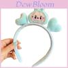 Ultra Soft Plush Face Washing Headband Cute Makeup Headband For College Girls Non-slip Hair Band