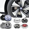 OLV5 4Pcs 60mm 75mm Car Wheel Center Hub For Mercedes Benz AMG class W205 W203 GLC GLK W206 W220 A180 W211 Cap Rim Cover Accessories