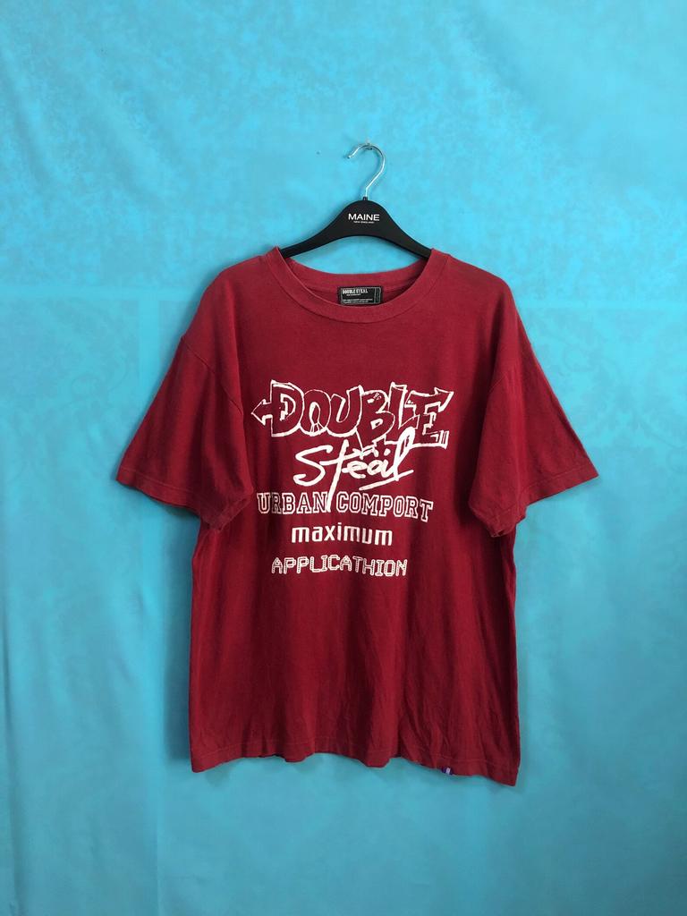 ON SALE!! VTG double steal japanese designer japanese brand urban style large #769