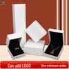 Pandora Pattern White Jewelry Storage Box for Rings, Pendants, Bracelets, and Necklaces with Logo