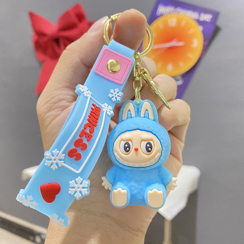 Kawaii Klíčenka Přívěsek na Zavěšení do Auta Dekor Kreslený Přívěsek na Klíče na Zavěšení na Batoh Ozdoby