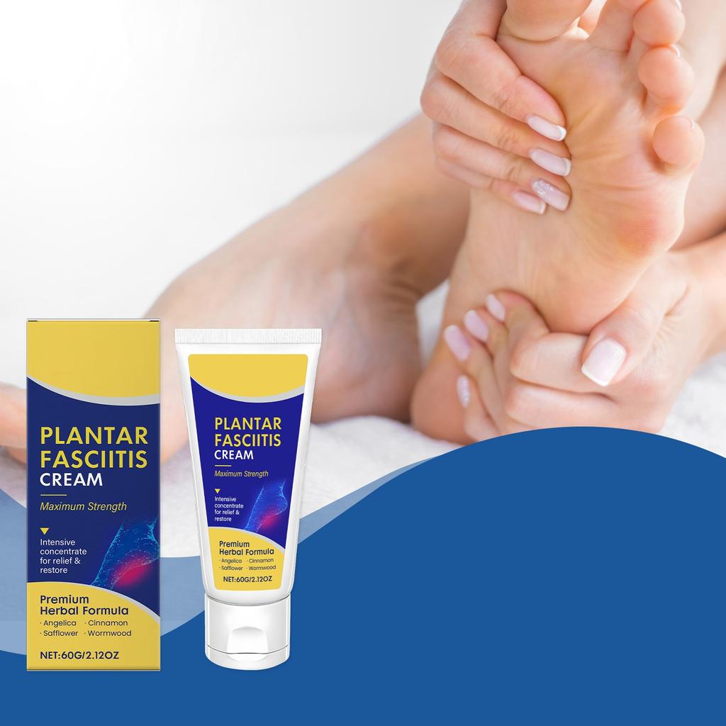 Foot Care Soothing Cream Relieves Fasciitis, Foot Fatigue, Nourishes And Moisturizes The Foot Skin