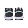 Jordan Air Jordan 1 Abrasion Resistant Slip Resistant Low top Vintage Basketball Shoes Men's Black White Green 553558-131(Team85-)