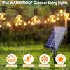 Plastic Bulbs G40 LED Globe String Lights Shatterproof Design Wide Voltage Output Waterproof Bulbs EU US Plug G40 Globe Shape