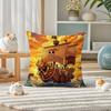One Piece Gear Five Luffy Anime Plush Pillow Cover Soft Short Plush Cushion Cover For Sofa Bedroom Home Decor Gift Decoration