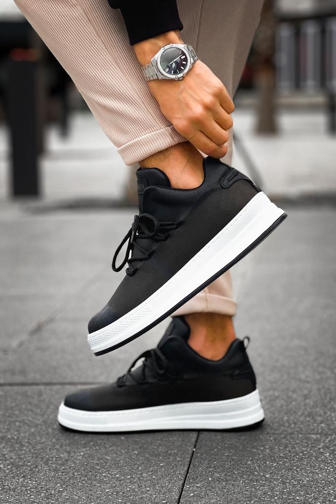 Chekich H New Collection CH219 Laser Men Shoe White Black Brown Tan