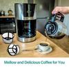 1 Pack Reusable Coffee Filters, 4-8 Cups, Coffee Filter Basket, Universal Coffee Filter Replacement, Safety Nylon Mesh, Reusable Coffee Filter for Mr.