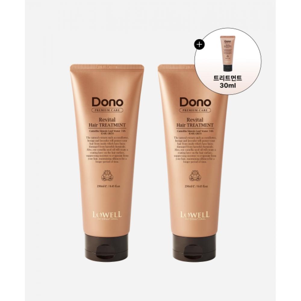 

Лоуэлл Доно Восстанавливающий Treatment 250 мл Набор из 2 шт. + Treatment 30 мл FREE