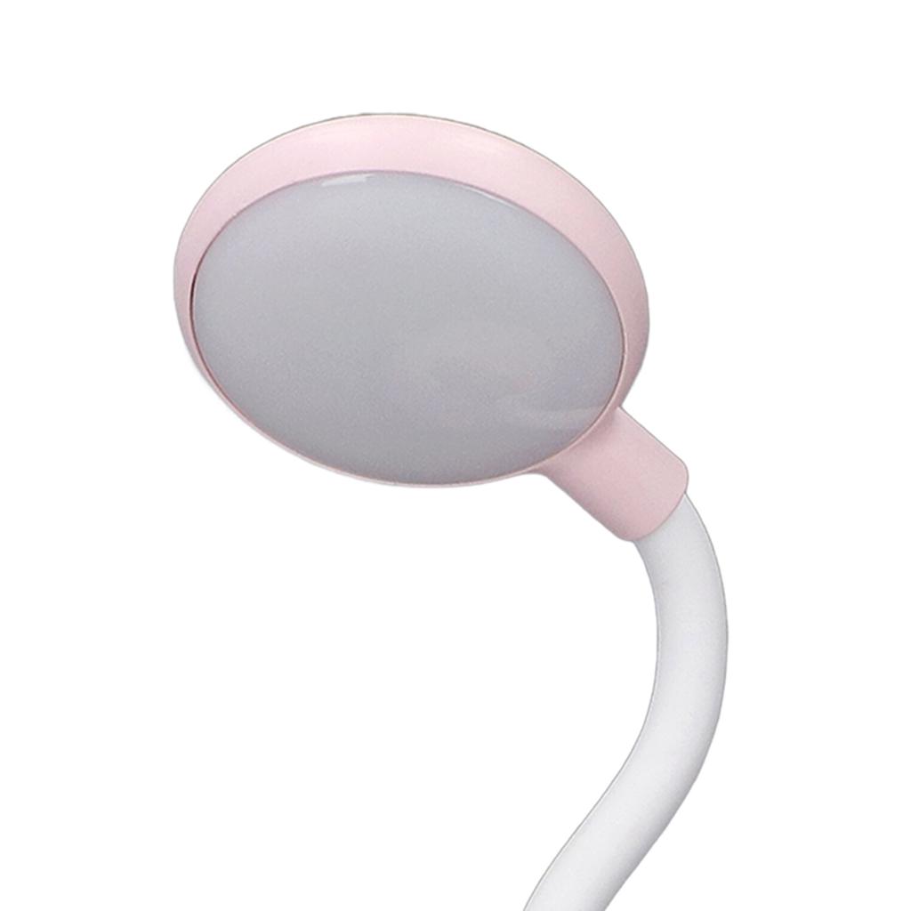 Cute LED Desk Lamp for Student 360 Degree Adjustment USB Charging Soft Light Table Lamp Night Lamp for Home Dorm