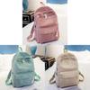 Minimalist Urban Style Corduroy Daypack With Padded Laptop Compartment For Commuting