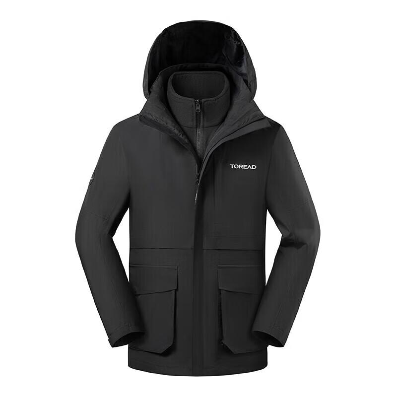 TOREAD Men's 3-in-1 Fleece Lined Storm Jacket TAWWBL91702