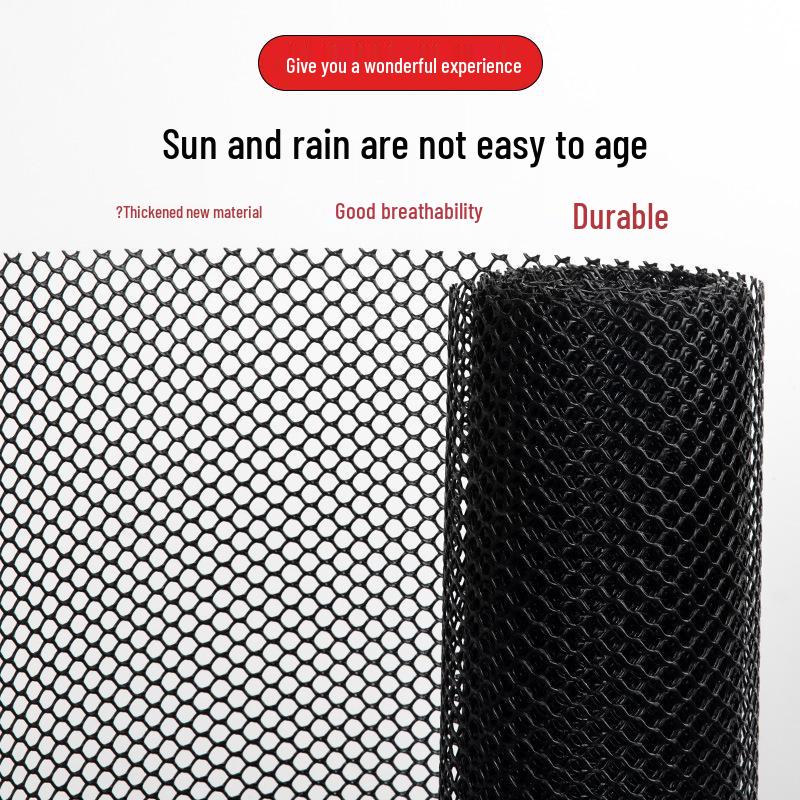 

Сетка для балкона против кражи и безопасности Black Net 0.4m Wide - 1.2cm Hole per 1m Price