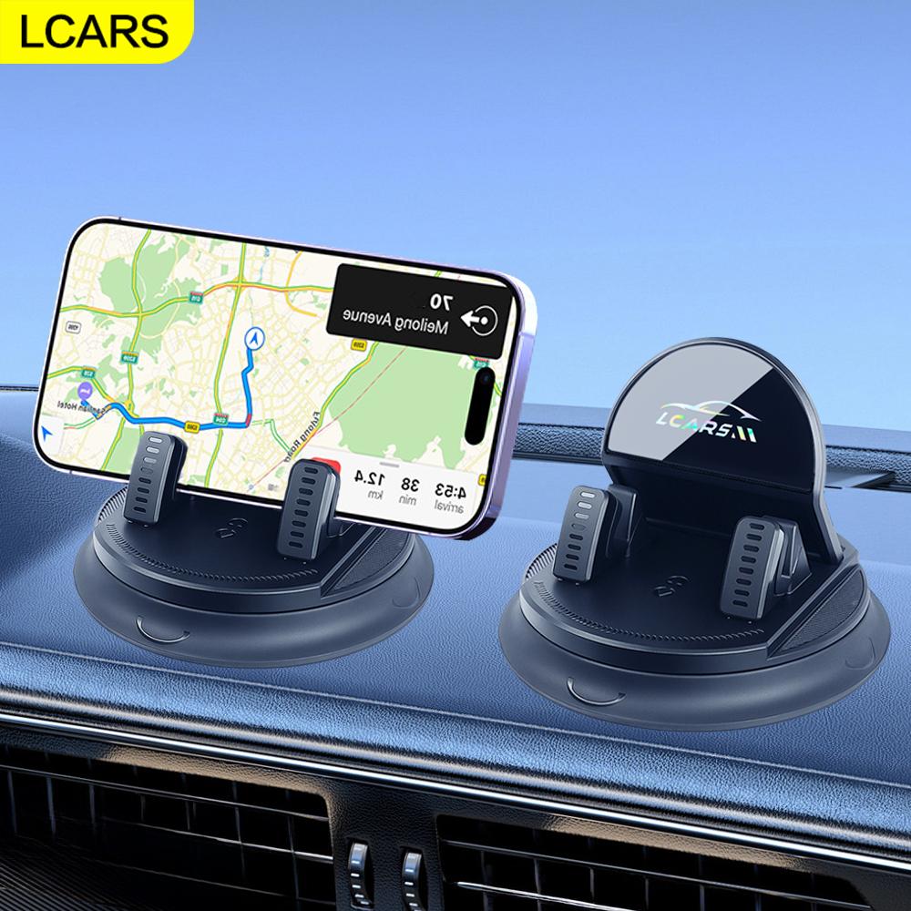 360 Degree Rotating Car Phone Holder Sticky Suction Cup Multi-Purpose Use Mobile Stand for Dashboard Auto & House Car Accessory