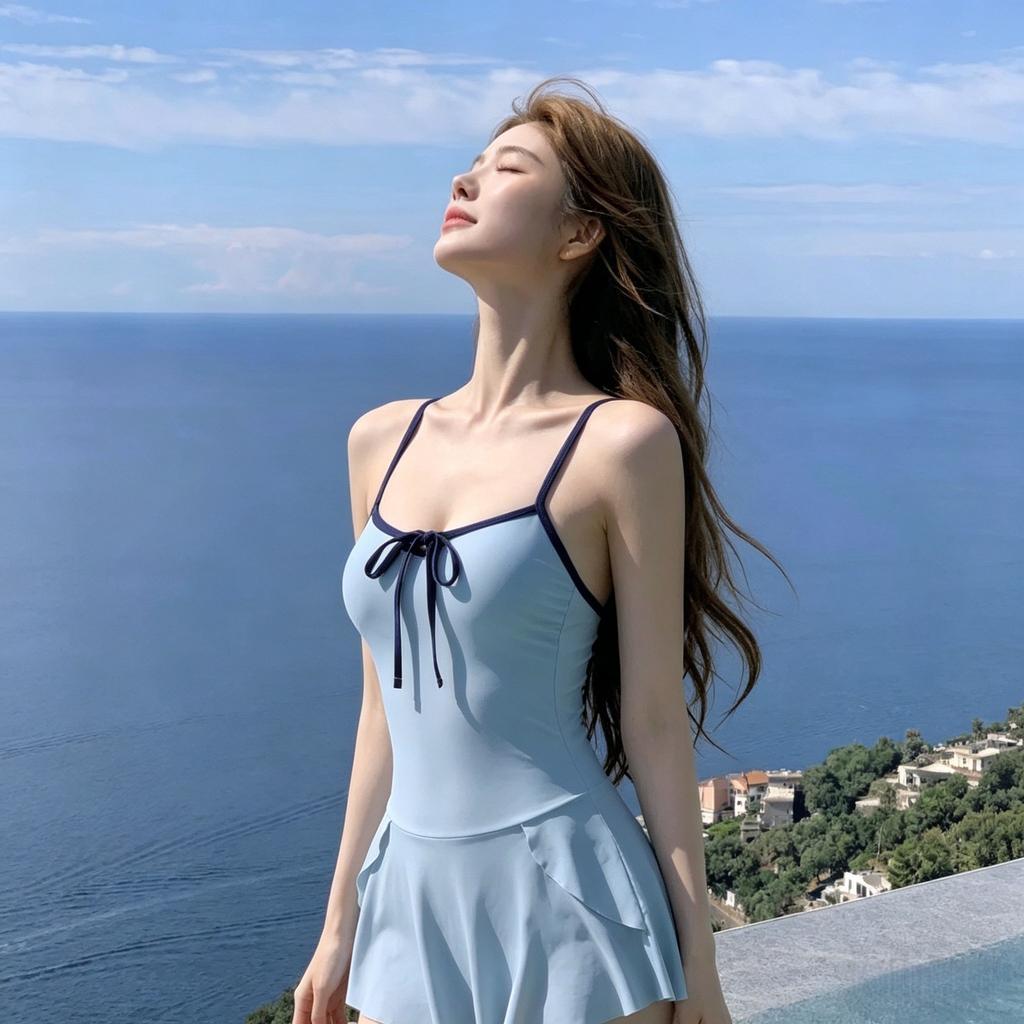 1Pcs Beach Vacation Spa Swimsuit Women's Swimsuit  Summer Swimsuit
