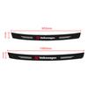 1pcs Carbon Fiber Car Trunk Rear Bumper Sticker Guard Plate Protector For Volkswagen Tiguan Golf-4 5 6 7 MK6 B5 B6 B7 Jetta Lavida Polo Tiguan