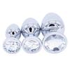 3pcs/Set Small Medium Big Stainless Steel Metal Anal Plug Dildo Sex Toys Products Butt Plug Gay Anal Beads