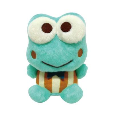 K Company Sanrio Süslü Retro Oturan Peluş Oyuncak Keroppi Y169 x G140 x D108mm SAR-ON-KR