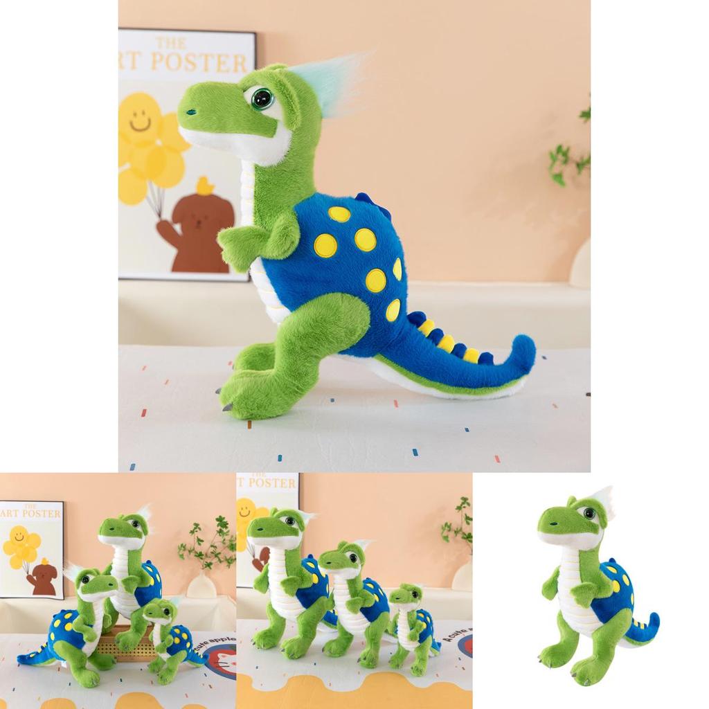 Dinosaur Plush Toy With Short Pile Fabric And Large Eyes For Kids And Collectors