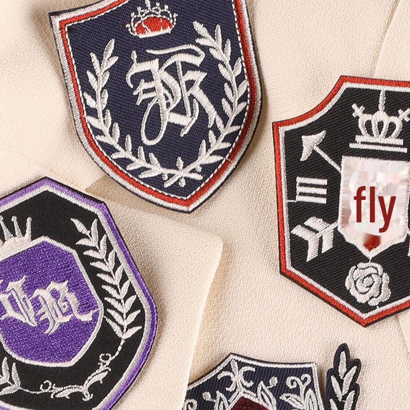 Insignă din Pânză Brodată Duoku pentru Uniforme, Îmbrăcăminte, Șepci și Proiecte DIY