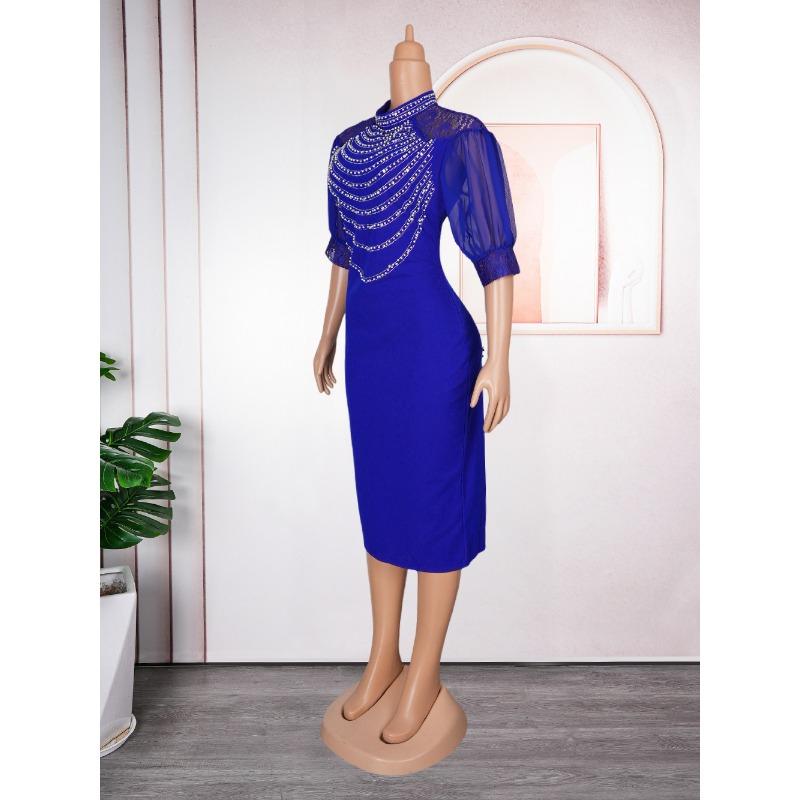 Plus Size Women's Fashion Commuter Maxi Dress