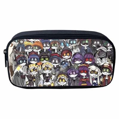 Murder Drones Cartoon Pencil Case for Kids - Stylish Storage Stationery Box