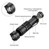 Bright Aluminum Alloy LED Zoom Mini Flashlight - Outdoor Strong Light SK68