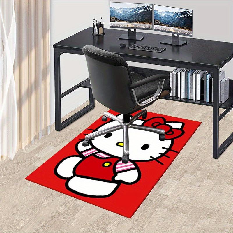 

1pc Sanrio Hello Kitty Mermaid Printed Office Carpet Rectangle Rug Under The Table,Perfect Room Decor for Living Room, Bedroom, Kitchen, Non-slip Floo 60cm by 90cm