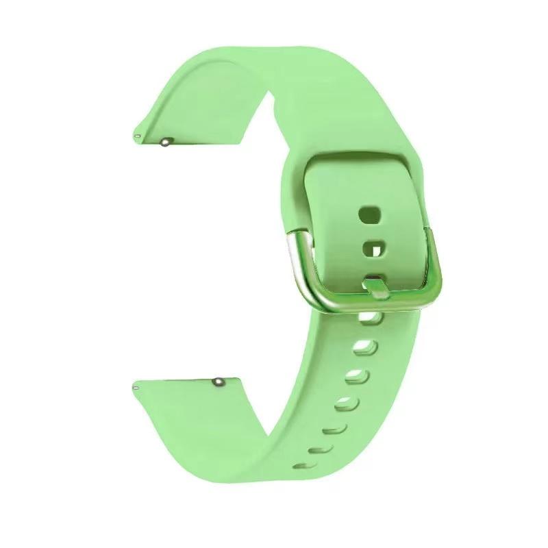 For Samsung Galaxy Active 2 40mm 44mm Smartklokkereim Silikon 20mm Sportsarmbånd For Galaxy Watch 42mm/3 41mm/Gear S2 Reim