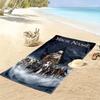 Name Custom Assassin Creed Print Beach Towel, Large Soft Quick Dry Towel for Beach Camping Swimming