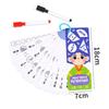 Mathematical Calculations Montessori Math Toy Beginners Practice Arithmetic Fraction Test Card Learning Tools for Primary School