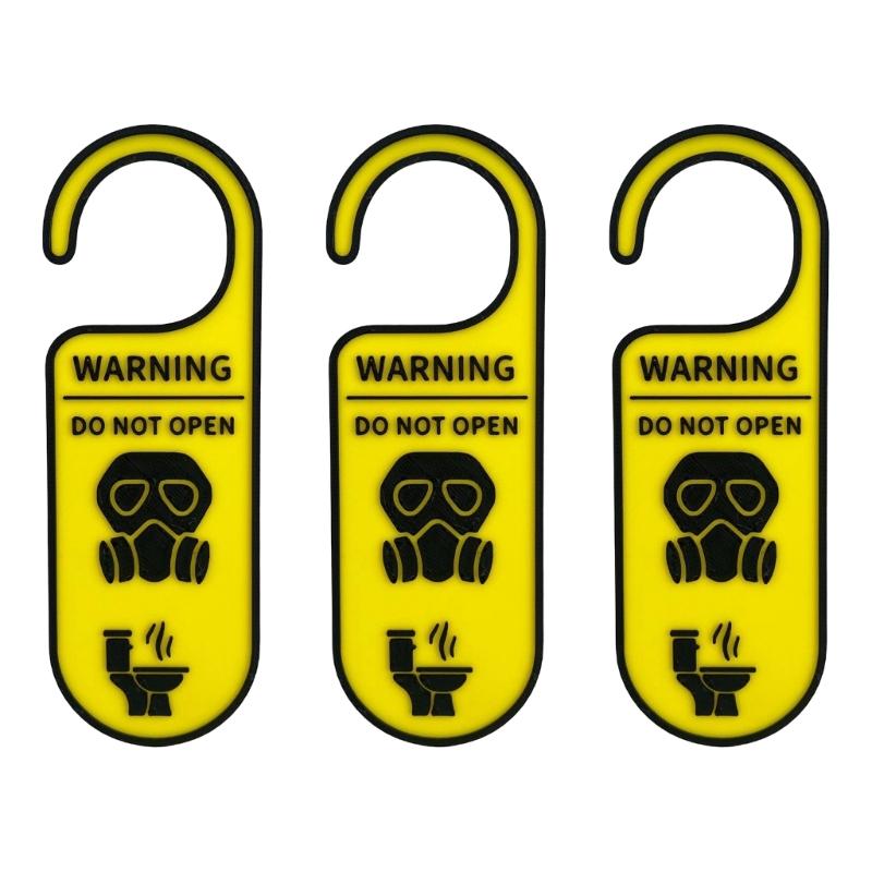 Do Not Disturb Bathroom Door Sign Warning Do Not Open Occupied Door Hanger Sign for Home Office Conference Hospital 1