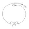 Elegant Bow Zircon Bracelet - Women's European & American Design