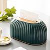 Striped Tissue Box Countertops Toilet Paper Holder Disposable Paper Storage Box Napkin Storage Box Homes Decoration