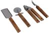 HUSLA WOODEN KITCHEN UTENSILS SET 4 PIECES