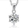 925 Sterling Silver Necklace Pendant Zircon High Quality Chain For Women Luxury Fashion Wedding Engagement Jewelry Party Gifts