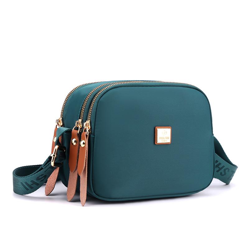 Borsa a tracolla piccola da donna Fornitura transfrontaliera di mini borsa a tracolla per il tempo libero in tessuto di nylon Tasca Han ricamata da donna