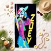 zoey Soft Beach Towel Stylish Beach Pool Towel for Summer Seaside Vacation Travel