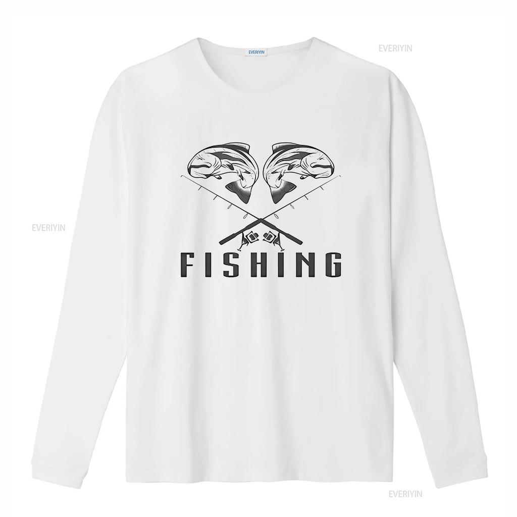 FISHING Cool Womens T Shirt White vintage Washed Versatile graphic Soft Stretched Slightly Stylish designer clothes homme