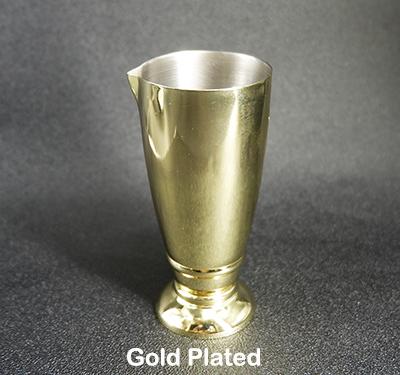 Stainless Steel Spirits/Cocktail Jigger with Fine Beaked Spout for Precise Pouring