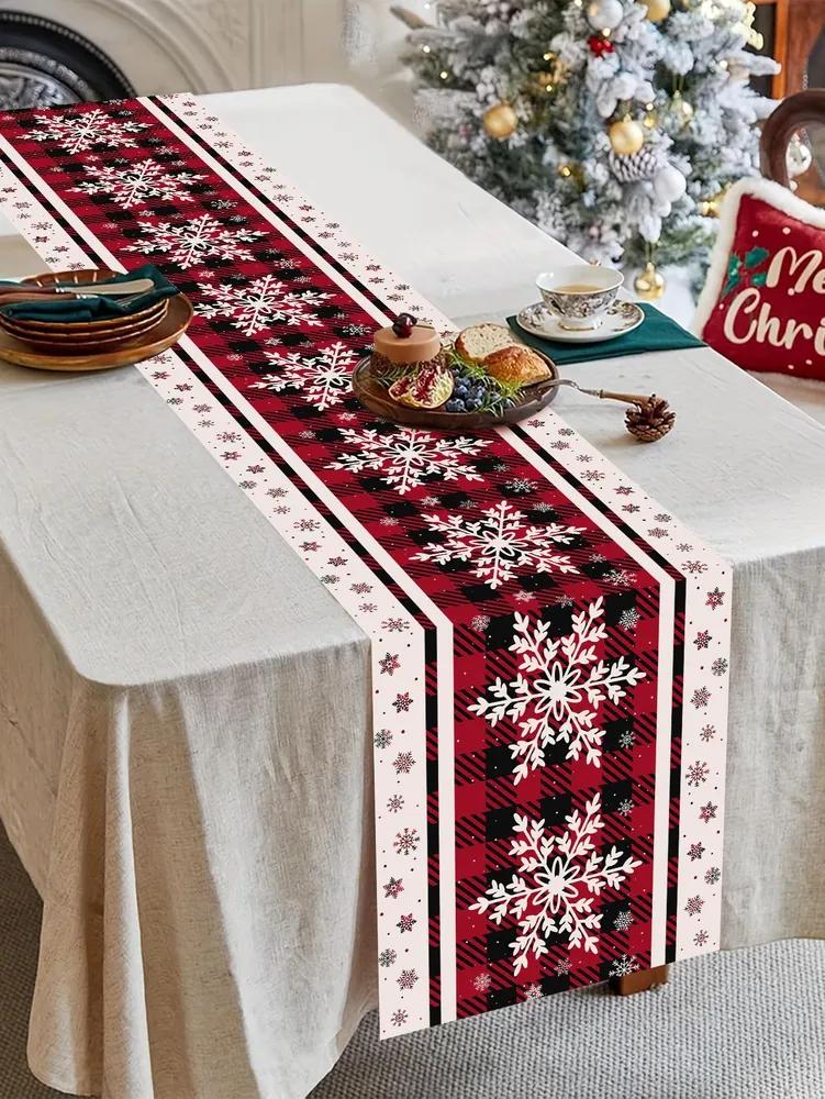 Table track 35x180 cm polyester anti-slip coating multi-colored