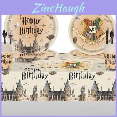 Magical Harry Potter Themed Party Disposable Tableware For Kids Birthday Celebrations