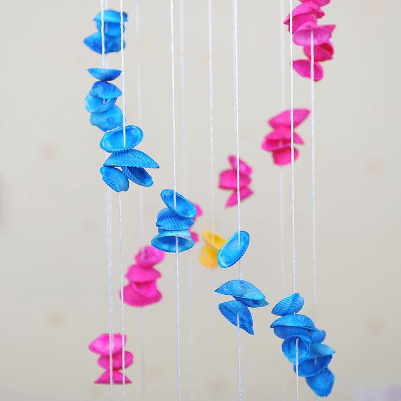 Shell Wind Chimes Wedding Home Door and Windows Hanging Car Decoration Japanese Wind Chimes Couple Diy Bell