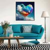 New Arrival 5D DIY Full Circle Diamond Painting "Colorful Clouds of Love" Embroidery Cross Stitch Home Decor Gift